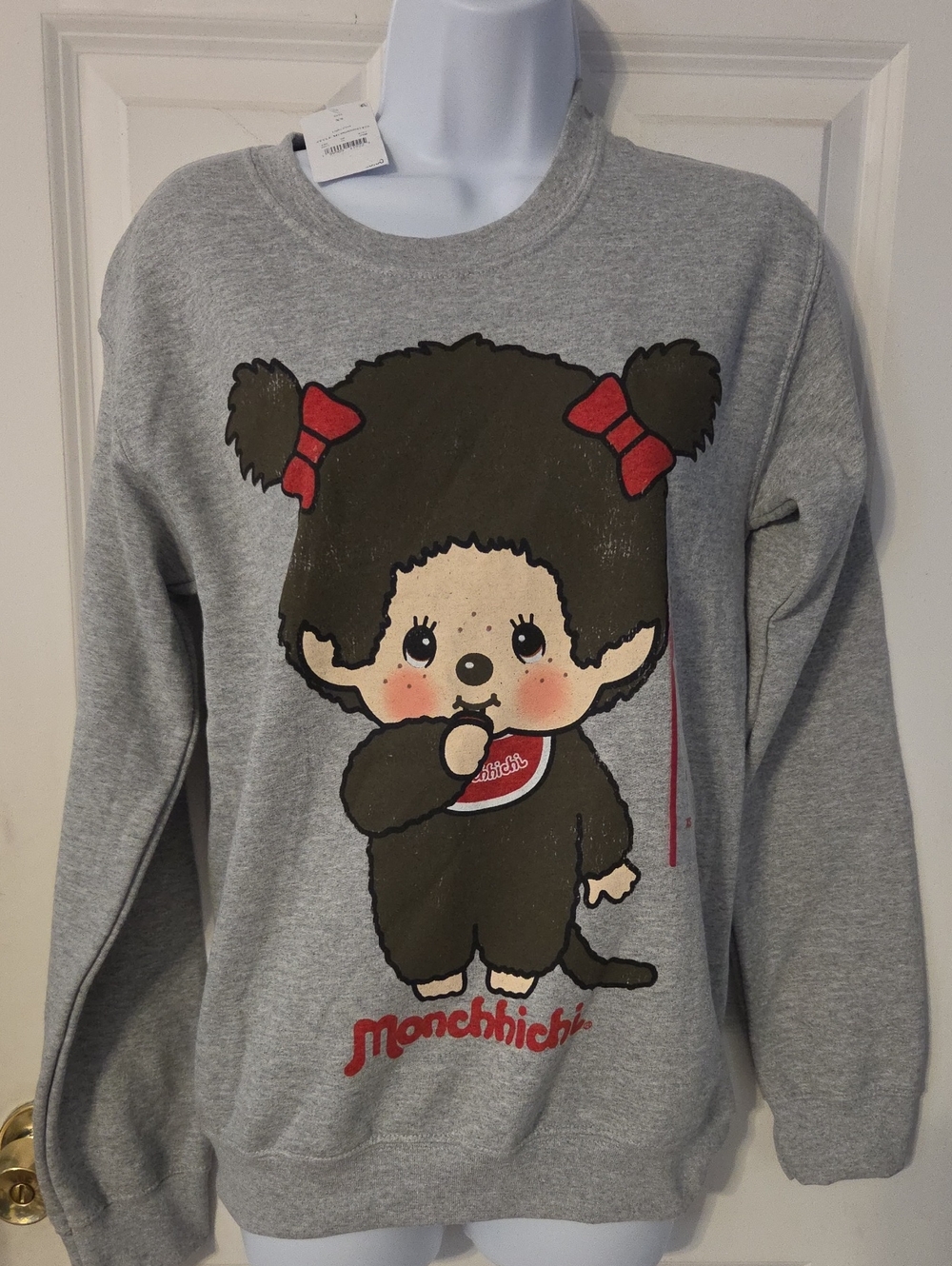 Monchhichi Gray Sweatshirt